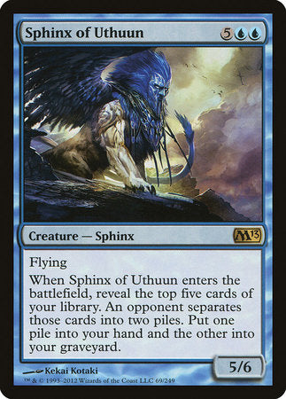 Sphinx of Uthuun [Magic 2013] | Tacoma Games