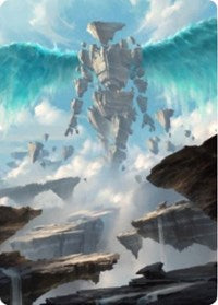 Celestial Colonnade Art Card [Zendikar Rising Art Series] | Tacoma Games