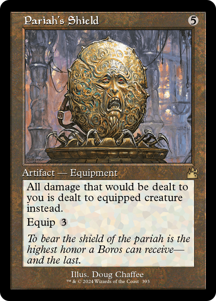 Pariah's Shield (Retro Frame) [Ravnica Remastered] | Tacoma Games