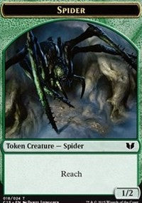 Spider // Wolf Double-Sided Token [Commander 2015 Tokens] | Tacoma Games