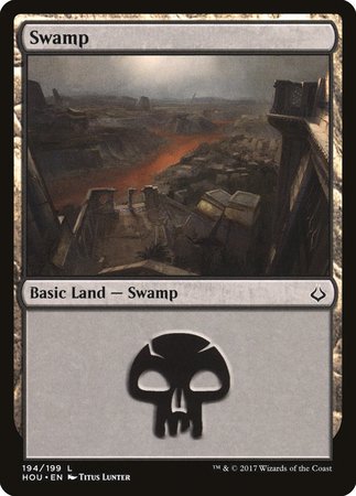 Swamp (194) [Hour of Devastation] | Tacoma Games