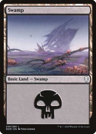 Swamp (259) [Dominaria] | Tacoma Games