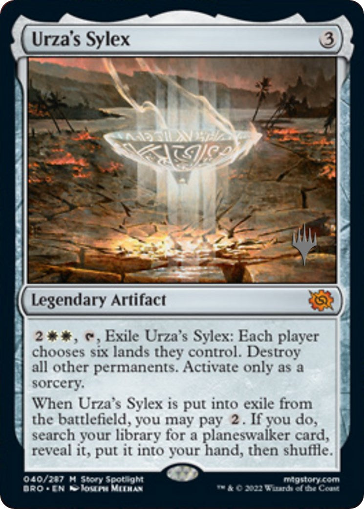 Urza's Sylex (Promo Pack) [The Brothers' War Promos] | Tacoma Games