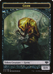 Germ // Zombie (016/036) Double-sided Token [Commander 2014 Tokens] | Tacoma Games