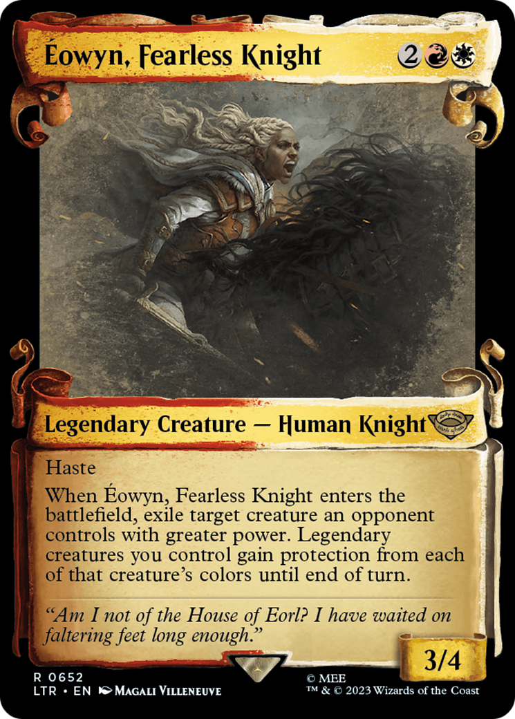 Eowyn, Fearless Knight [The Lord of the Rings: Tales of Middle-Earth Showcase Scrolls] | Tacoma Games
