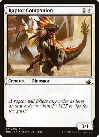 Raptor Companion [Battlebond] | Tacoma Games