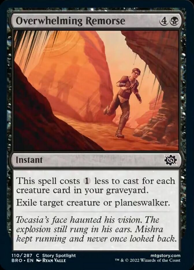 Overwhelming Remorse [The Brothers' War] | Tacoma Games