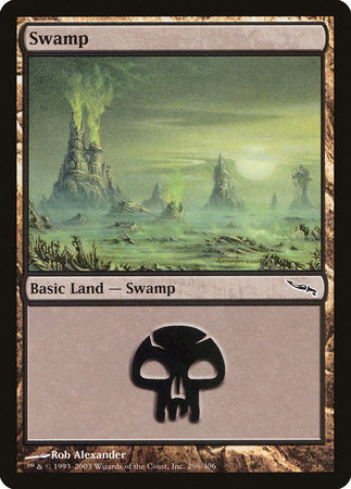 Swamp (296) [Mirrodin] | Tacoma Games