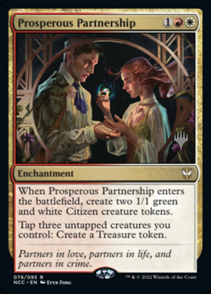 Prosperous Partnership (Promo Pack) [Streets of New Capenna Commander Promos] | Tacoma Games