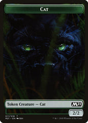 Beast // Cat (011) Double-sided Token [Core Set 2021 Tokens] | Tacoma Games