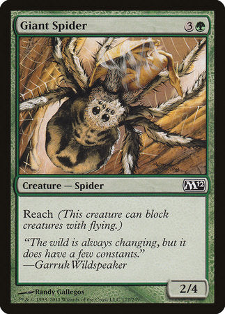 Giant Spider [Magic 2012] | Tacoma Games