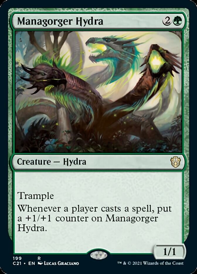 Managorger Hydra [Commander 2021] | Tacoma Games