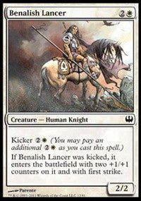 Benalish Lancer [Duel Decks: Knights vs. Dragons] | Tacoma Games