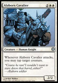 Alaborn Cavalier [Duel Decks: Knights vs. Dragons] | Tacoma Games