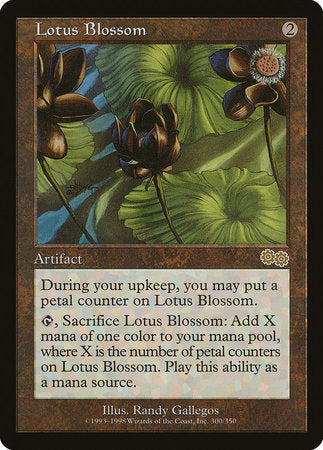 Lotus Blossom [Urza's Saga] | Tacoma Games
