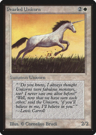 Pearled Unicorn [Limited Edition Beta] | Tacoma Games