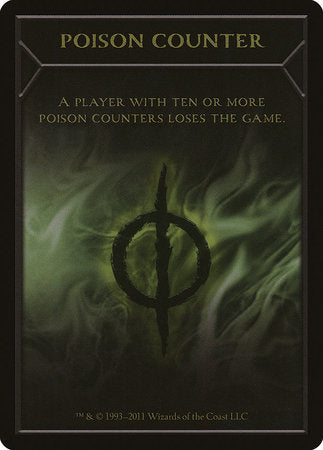 Poison Counter Token [New Phyrexia Tokens] | Tacoma Games