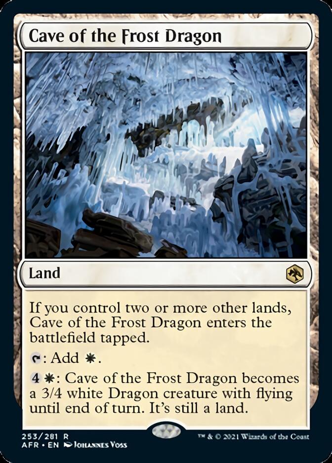Cave of the Frost Dragon [Dungeons & Dragons: Adventures in the Forgotten Realms] | Tacoma Games