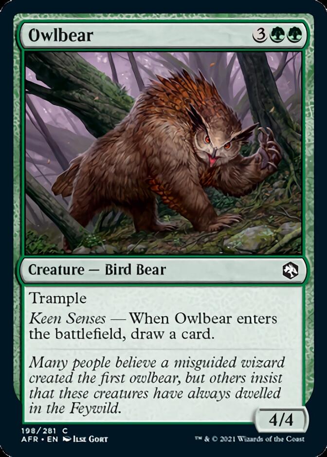 Owlbear [Dungeons & Dragons: Adventures in the Forgotten Realms] | Tacoma Games