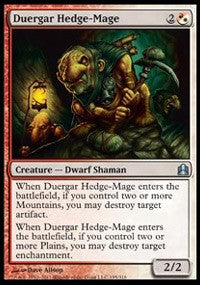 Duergar Hedge-Mage [Commander 2011] | Tacoma Games