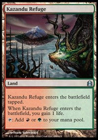 Kazandu Refuge [Commander 2011] | Tacoma Games