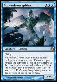 Conundrum Sphinx [Commander 2011] | Tacoma Games