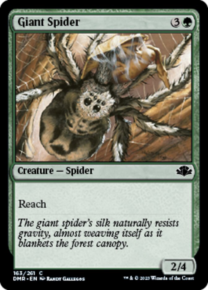 Giant Spider [Dominaria Remastered] | Tacoma Games