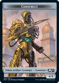 Construct // Goblin Wizard Double-sided Token [Core Set 2021 Tokens] | Tacoma Games