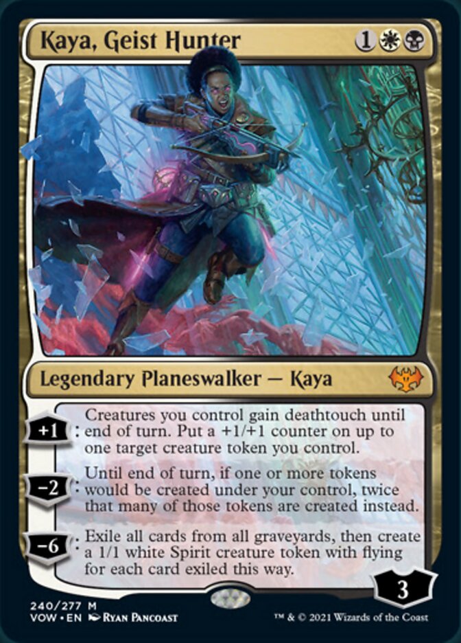 Kaya, Geist Hunter [Innistrad: Crimson Vow] | Tacoma Games