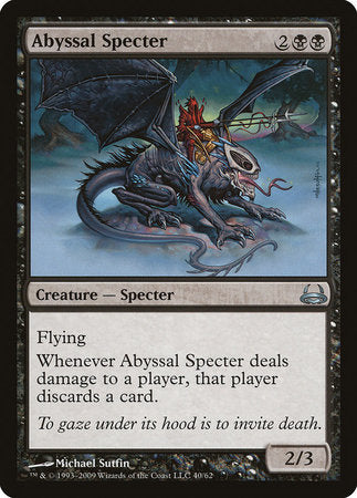 Abyssal Specter [Duel Decks: Divine vs. Demonic] | Tacoma Games