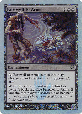 Farewell to Arms (Alternate Foil) [Unhinged] | Tacoma Games