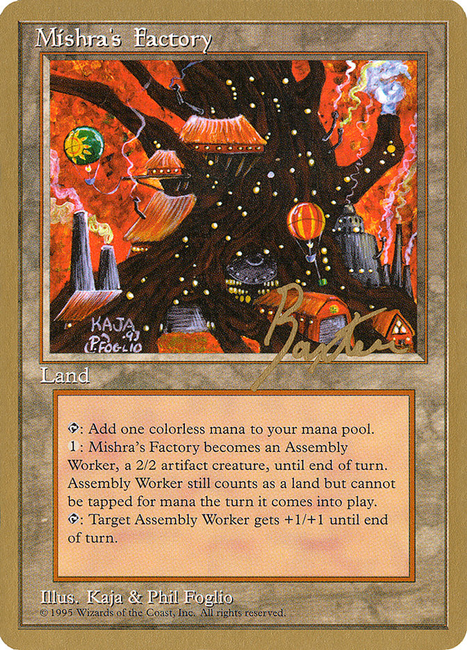 Mishra's Factory (George Baxter) [Pro Tour Collector Set] | Tacoma Games