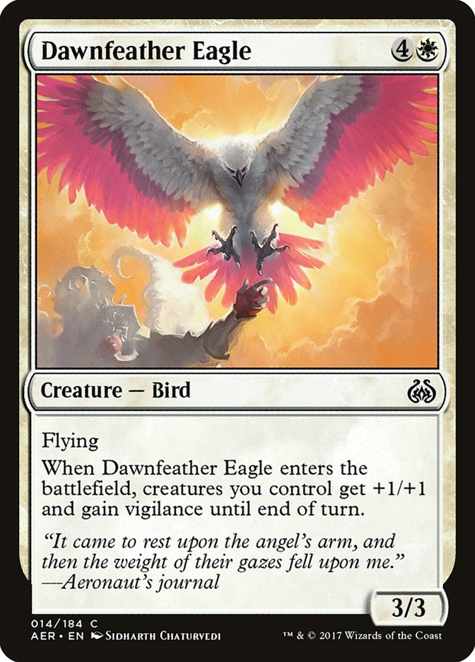 Dawnfeather Eagle [Aether Revolt] | Tacoma Games