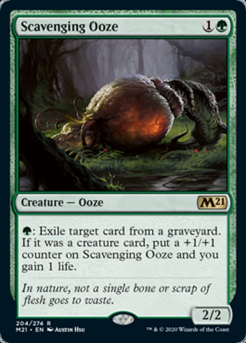 Scavenging Ooze [Core Set 2021] | Tacoma Games