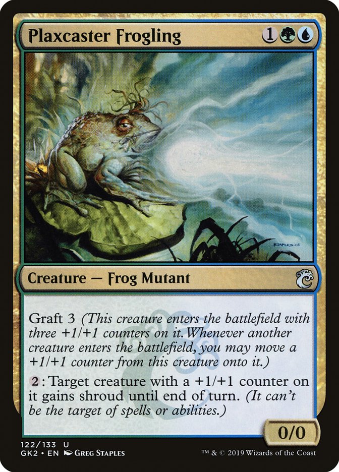 Plaxcaster Frogling [Ravnica Allegiance Guild Kit] | Tacoma Games