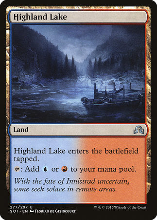 Highland Lake [Shadows over Innistrad] | Tacoma Games