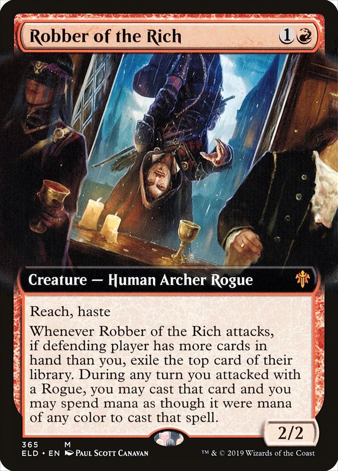 Robber of the Rich (Extended Art) [Throne of Eldraine] | Tacoma Games