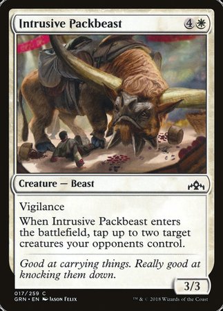 Intrusive Packbeast [Guilds of Ravnica] | Tacoma Games
