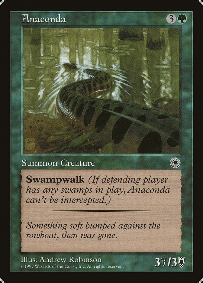 Anaconda (With Flavor Text) [Portal] | Tacoma Games