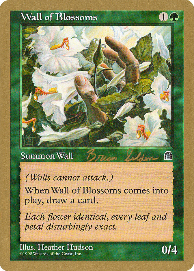 Wall of Blossoms (Brian Selden) [World Championship Decks 1998] | Tacoma Games