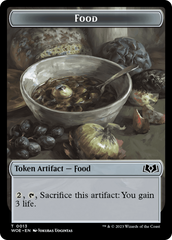 Faerie // Food (0013) Double-Sided Token [Wilds of Eldraine Tokens] | Tacoma Games