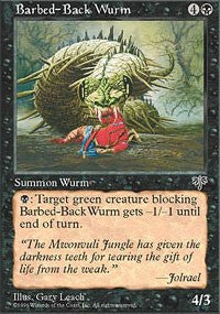 Barbed-Back Wurm [Mirage] | Tacoma Games