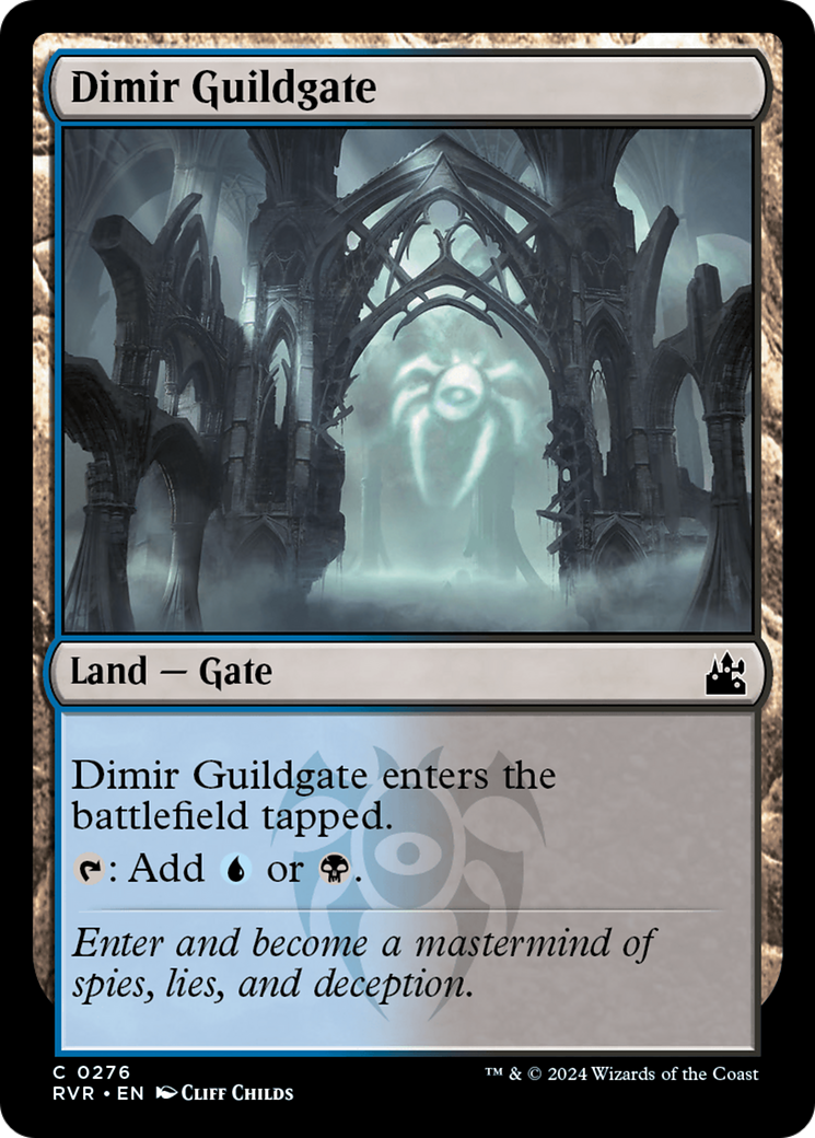 Dimir Guildgate [Ravnica Remastered] | Tacoma Games