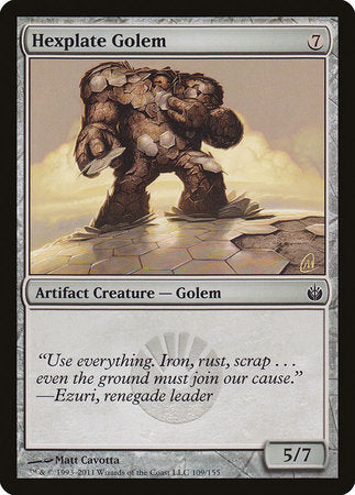 Hexplate Golem [Mirrodin Besieged] | Tacoma Games