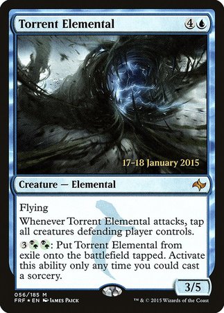 Torrent Elemental [Fate Reforged Promos] | Tacoma Games