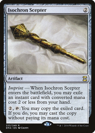 Isochron Scepter [Eternal Masters] | Tacoma Games