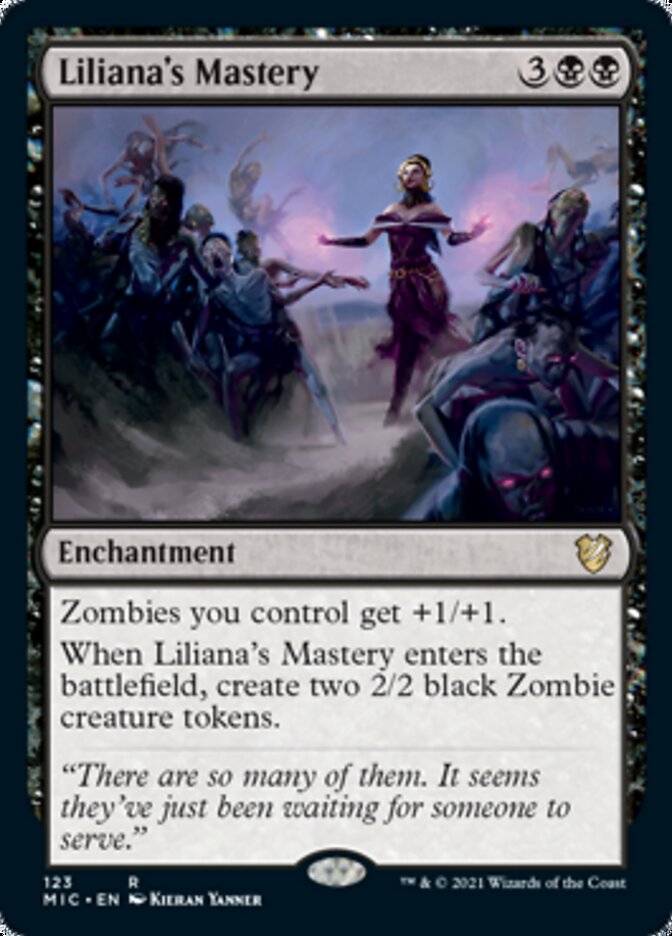 Liliana's Mastery [Innistrad: Midnight Hunt Commander] | Tacoma Games