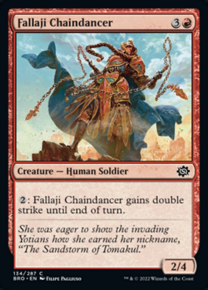 Fallaji Chaindancer [The Brothers' War] | Tacoma Games