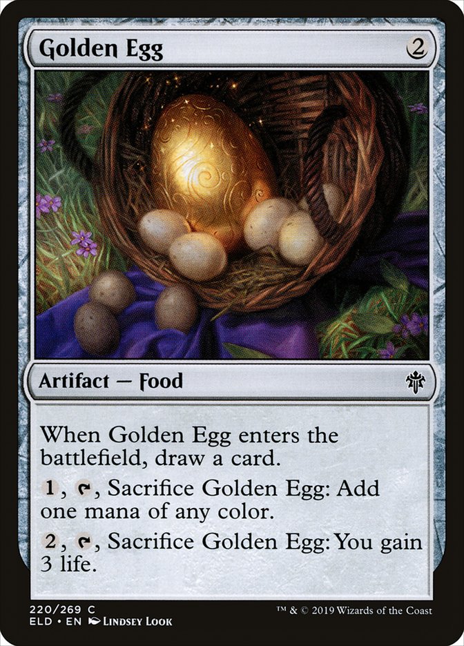 Golden Egg [Throne of Eldraine] | Tacoma Games