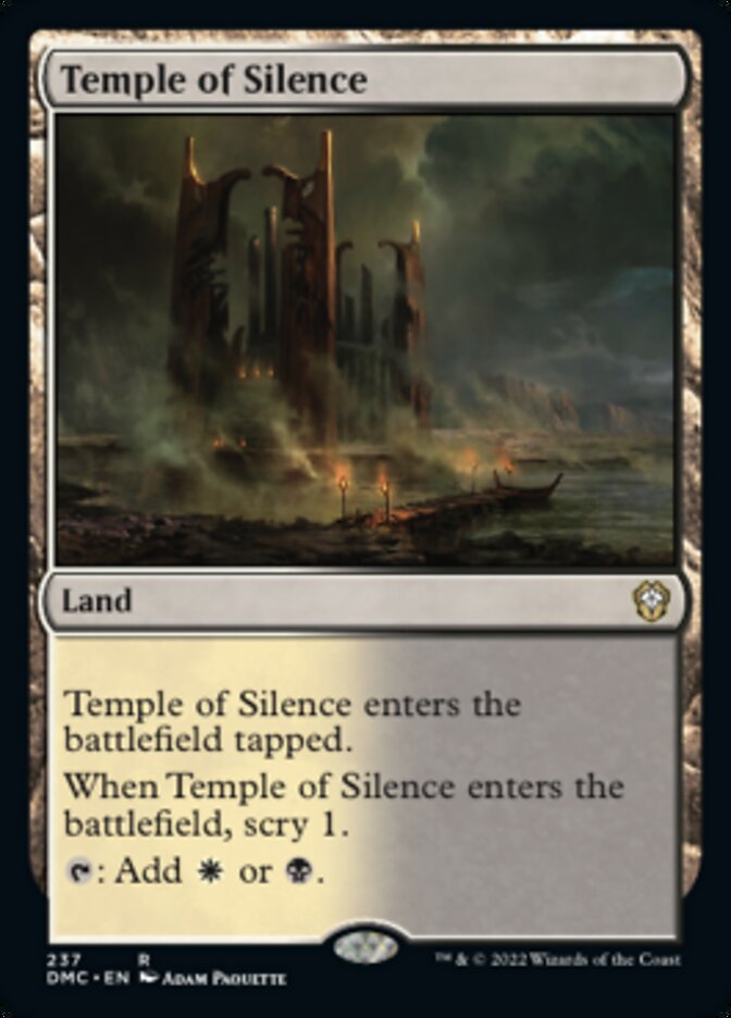 Temple of Silence [Dominaria United Commander] | Tacoma Games